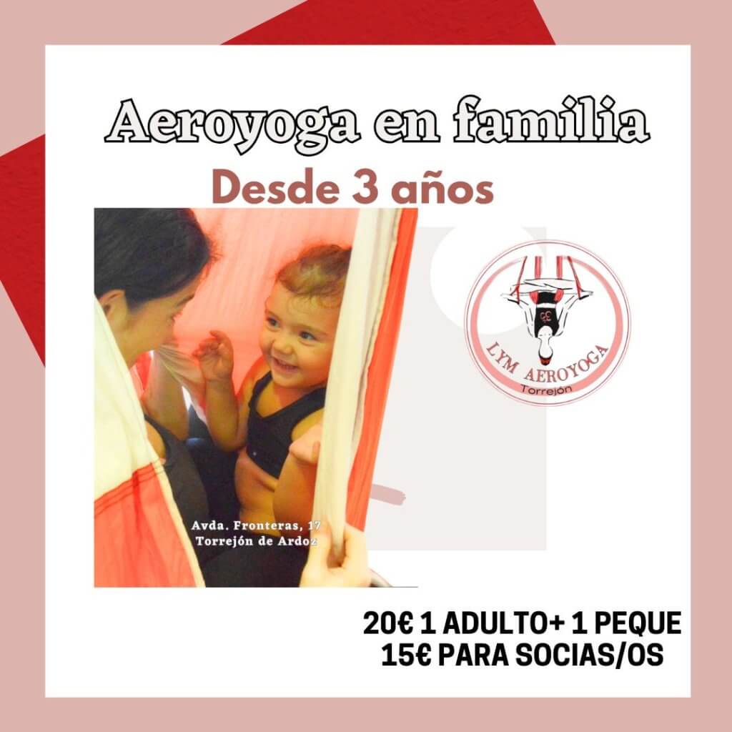 aeroyoga en familia