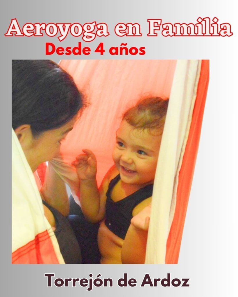 Aeroyoga en familia